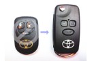 Выкидной ключ Toyota Corolla 3 кнопки A #11